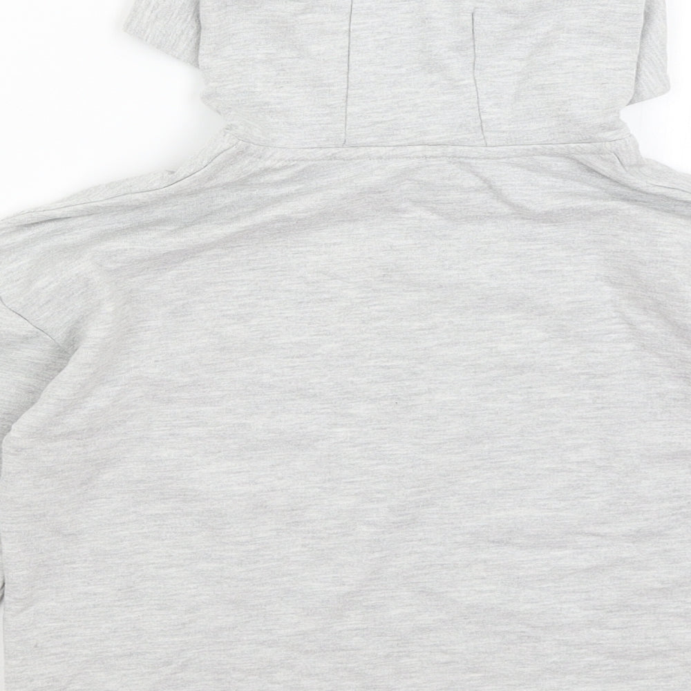 George Girls Grey   Pullover Hoodie Size 7-8 Years  - Gamer Vibes