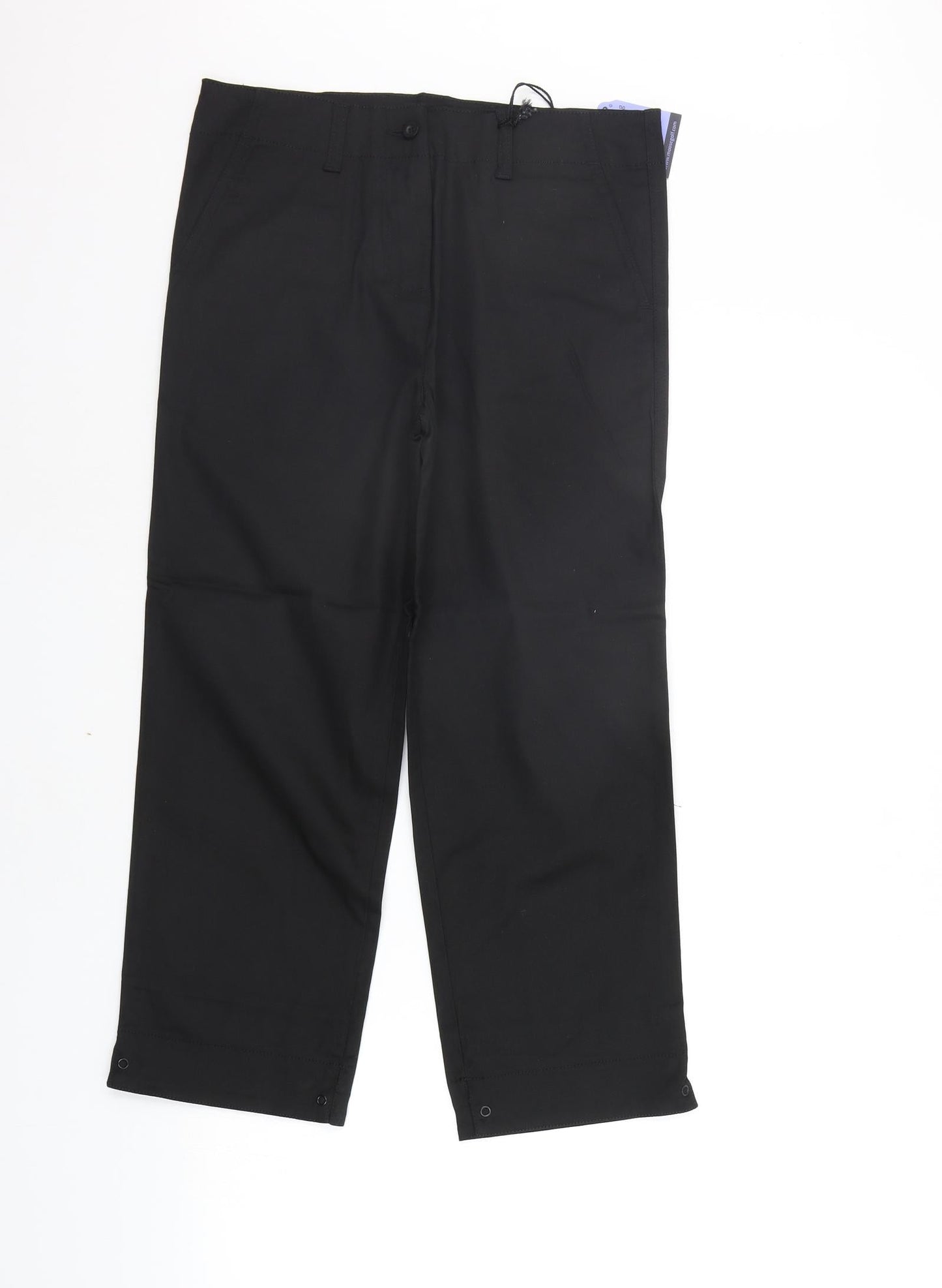 Womens UK Size 10 moose Regular Fit  Black Trousers
