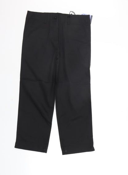 Womens UK Size 10 moose Regular Fit  Black Trousers