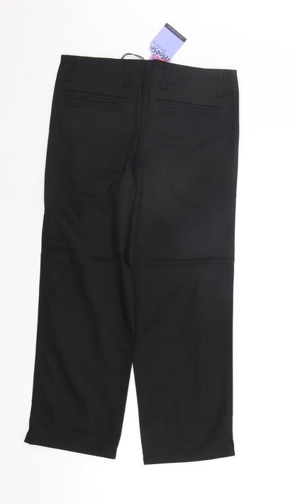 Womens UK Size 10 moose Regular Fit  Black Trousers