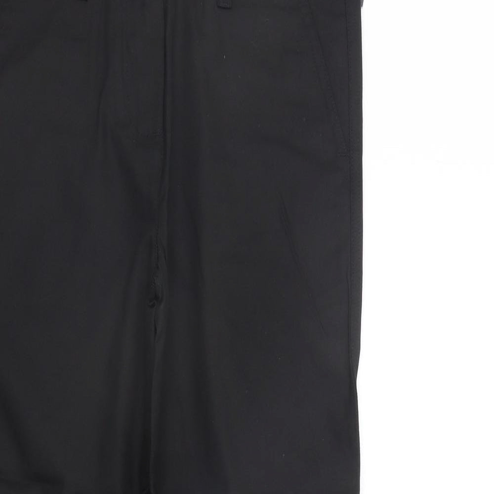 Womens UK Size 10 moose Regular Fit  Black Trousers