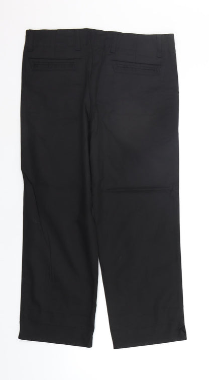 Womens UK Size 12 moose Regular Fit  Black Trousers