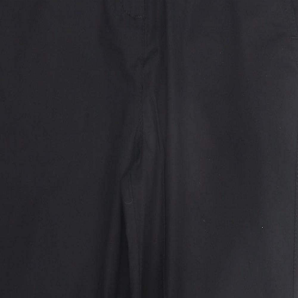 Womens UK Size 12 moose Regular Fit  Black Trousers