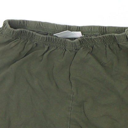 Infinity Kids Girls Green   Sweat Shorts Size 7-8 Years