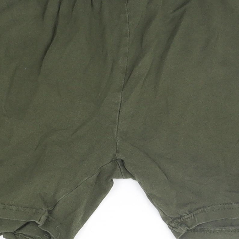 Infinity Kids Girls Green   Sweat Shorts Size 7-8 Years
