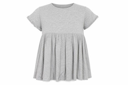 Womens UK Size 8 PRETTYLITTLETHING Grey Basic T-Shirt