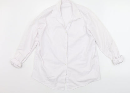 George Girls White   Basic Button-Up Size 15-16 Years