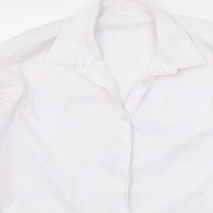 George Girls White   Basic Button-Up Size 15-16 Years