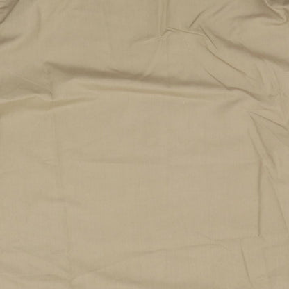 Asdale Mens Brown    Button-Up Size 16