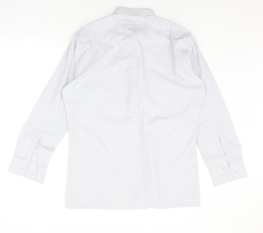 Asdale Mens Grey    Button-Up Size 15.5