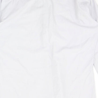 Asdale Mens Grey    Button-Up Size 15.5