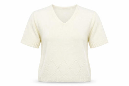 Womens UK Size 12 Berkertex White Pullover Jumper