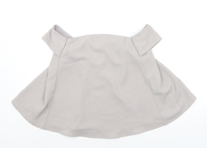 Miss Selfridge Womens Green   Basic Blouse Size 8