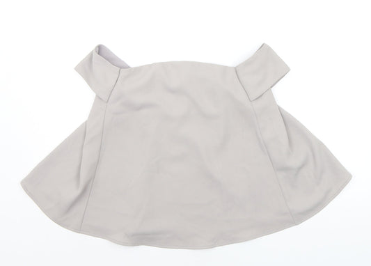 Miss Selfridge Womens Green   Basic Blouse Size 8