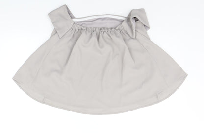 Miss Selfridge Womens Green   Basic Blouse Size 8