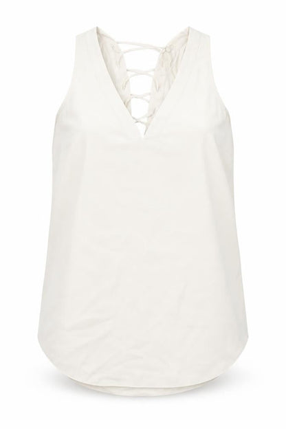 River Island Womens Beige   Basic Blouse Size 8
