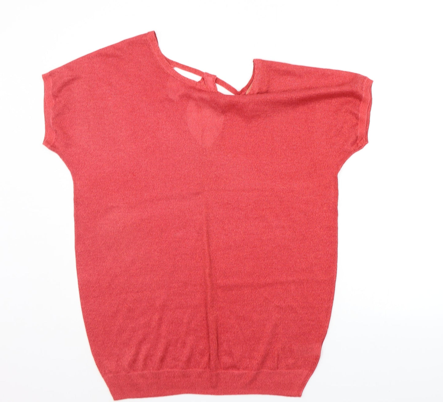 Womens UK Size 14 NEXT Red Pullover Jumper