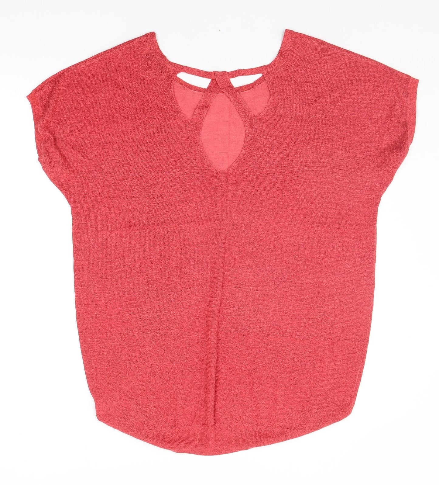 Womens UK Size 14 NEXT Red Pullover Jumper