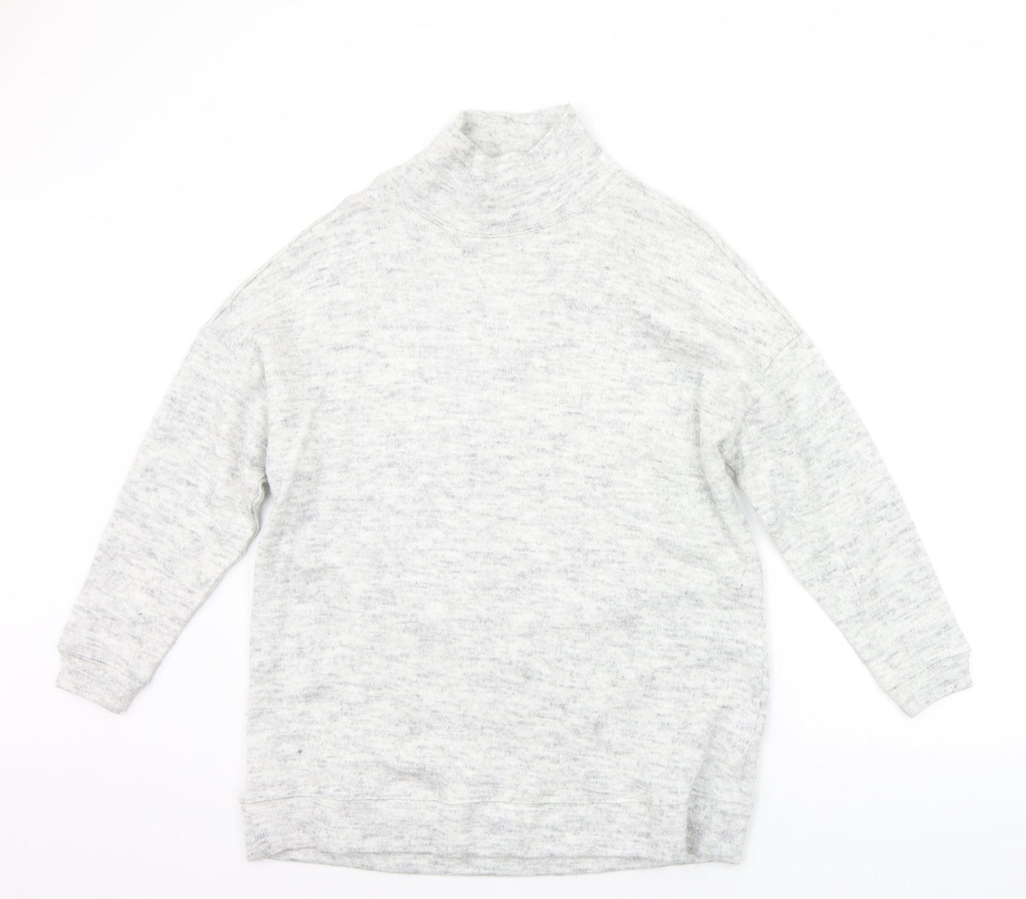 Womens UK Size S New Look Grey Pullover Jumper