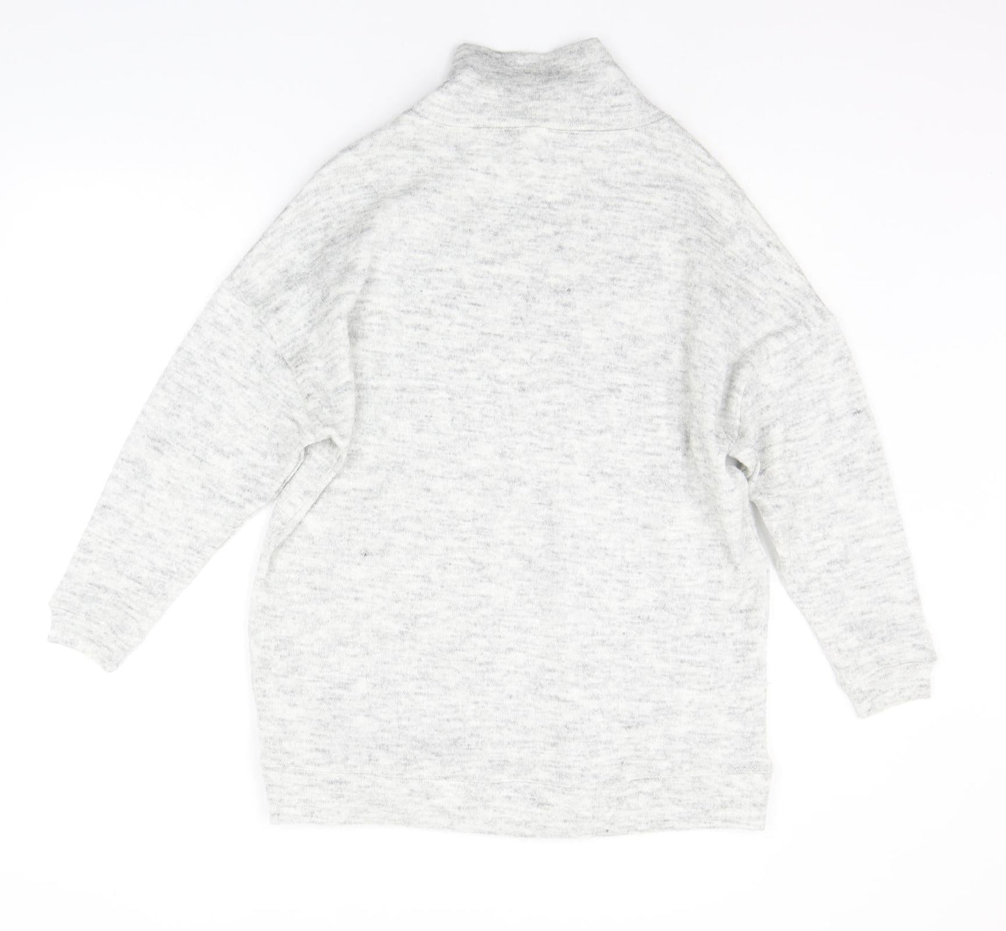 Womens UK Size S New Look Grey Pullover Jumper