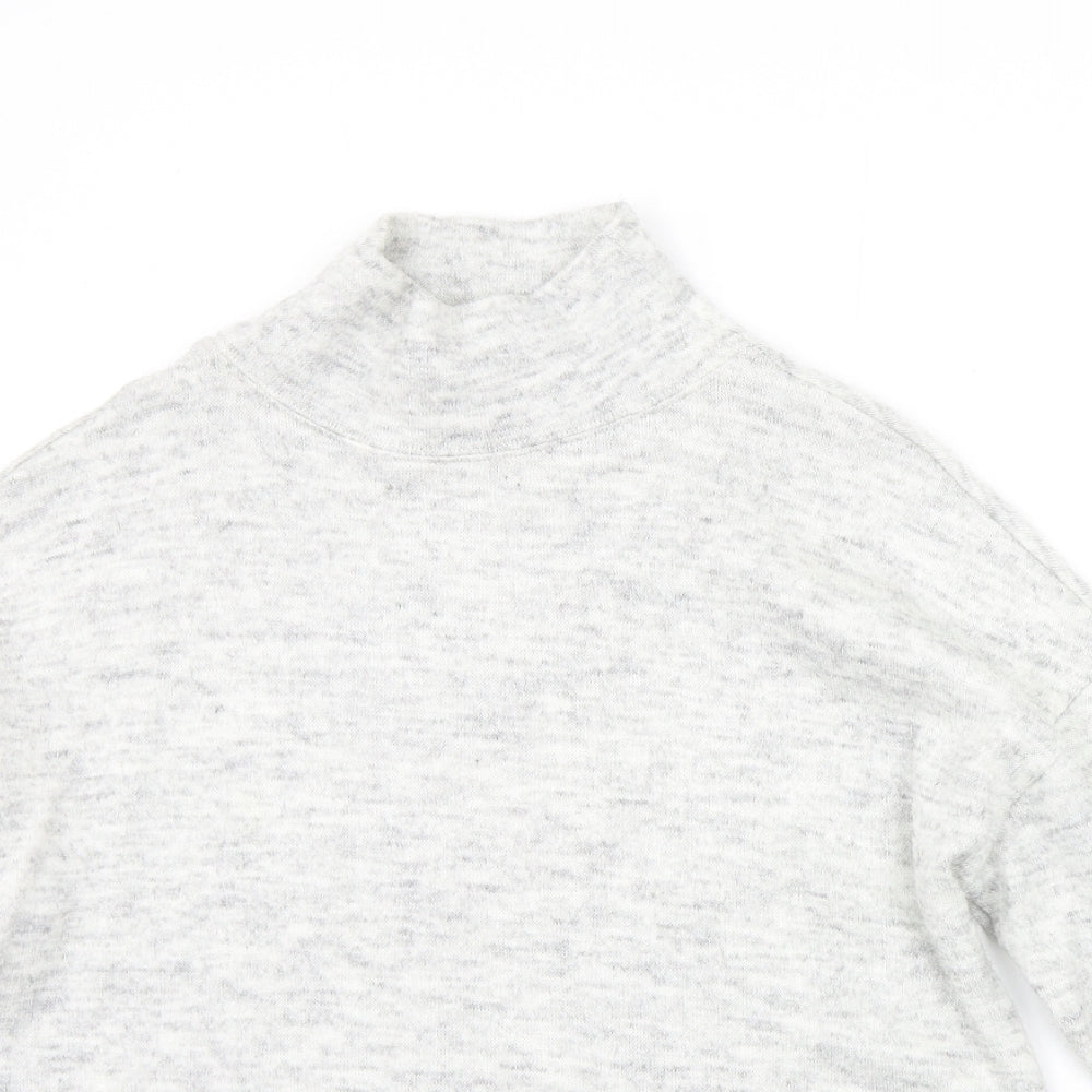 Womens UK Size S New Look Grey Pullover Jumper