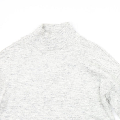 Womens UK Size S New Look Grey Pullover Jumper
