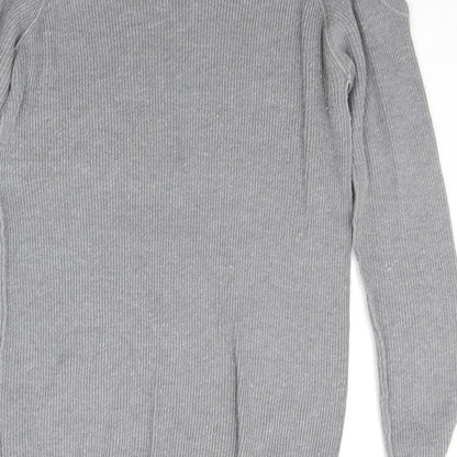 Womens UK Size 8 Dorothy Perkins Grey Pullover Jumper