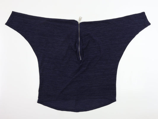 Womens UK Size L New Look Blue Pullover Jumper