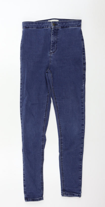 Mens UK Size 30 in Topshop Regular Fit Skinny Blue Jeans