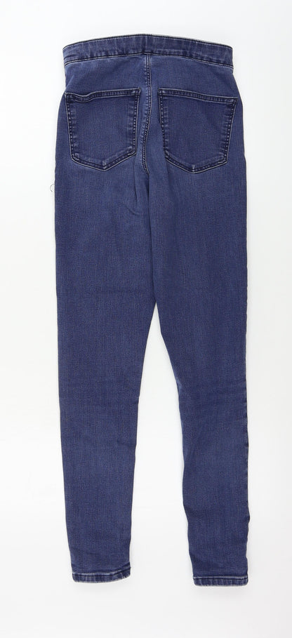 Mens UK Size 30 in Topshop Regular Fit Skinny Blue Jeans