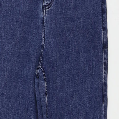 Mens UK Size 30 in Topshop Regular Fit Skinny Blue Jeans