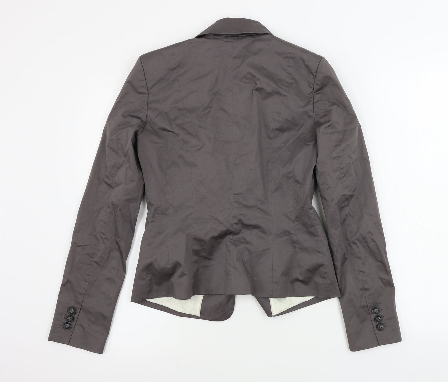 Womens UK Size 6 H&M Regular Grey Blazer