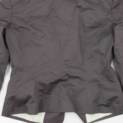 Womens UK Size 6 H&M Regular Grey Blazer
