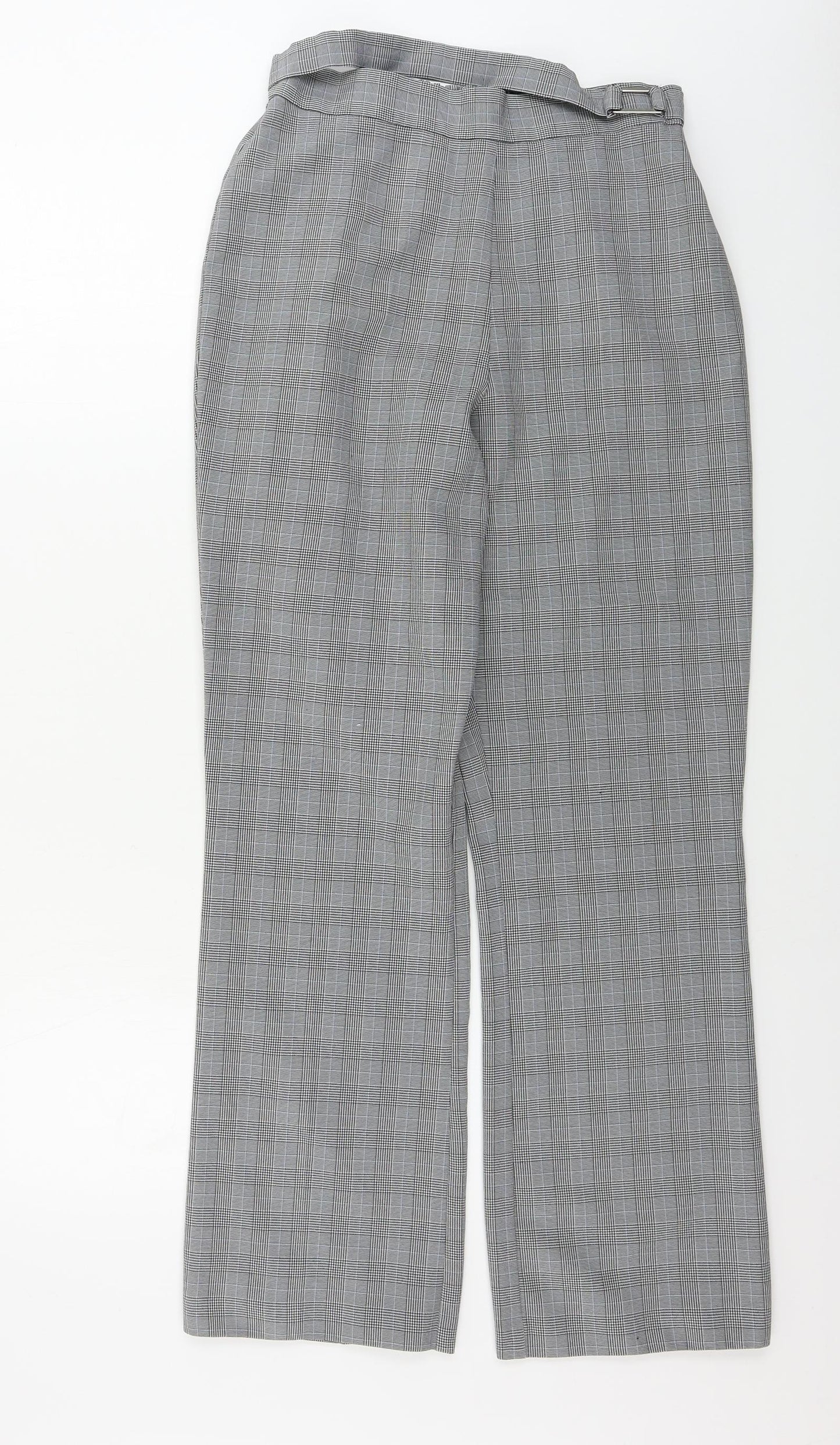 Womens UK Size 30 in Preworn Regular Fit  Green Trousers