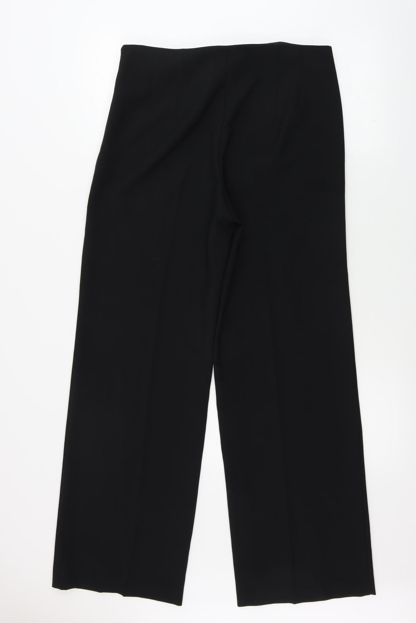 Womens UK Size 12 Marks and Spencer Regular Fit  Black Trousers