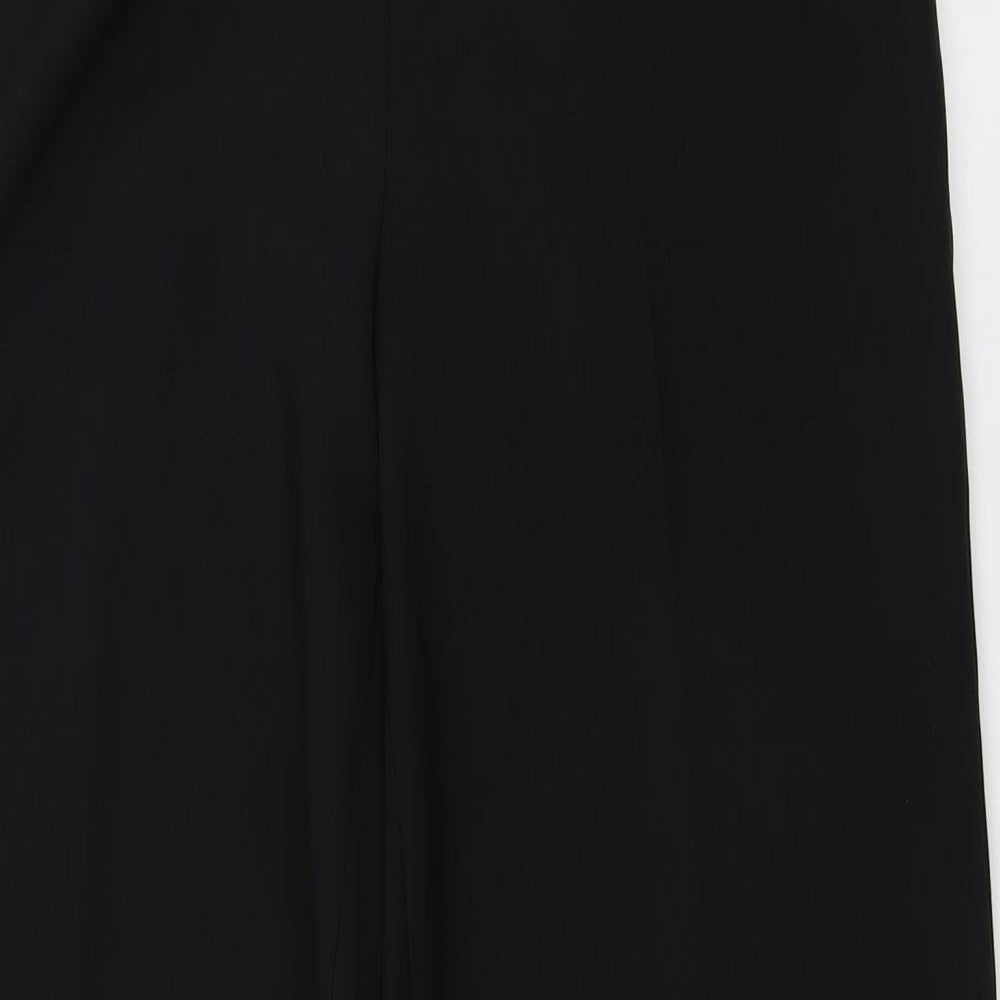 Womens UK Size 12 Marks and Spencer Regular Fit  Black Trousers
