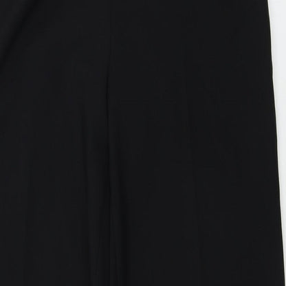 Womens UK Size 12 Marks and Spencer Regular Fit  Black Trousers