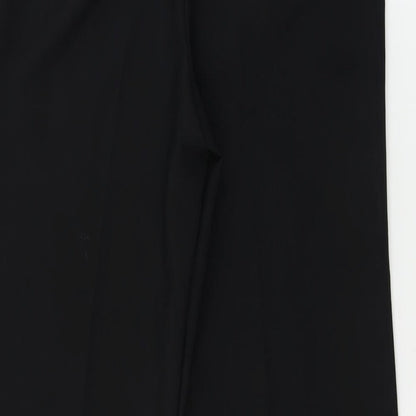 Womens UK Size 12 Marks and Spencer Regular Fit  Black Trousers