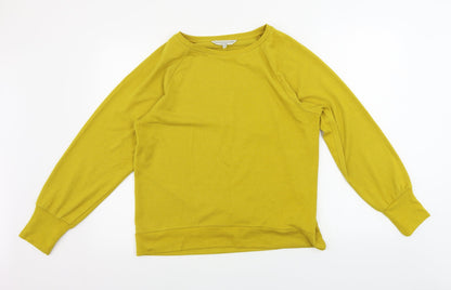 F&F  Womens Yellow   Pullover Jumper Size 12