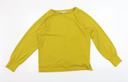 F&F  Womens Yellow   Pullover Jumper Size 12