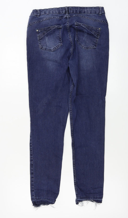 Mens UK Size 16 Selected Regular Fit Skinny Blue Jeans