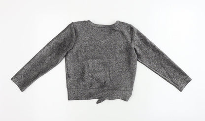 Primark  Girls Grey   Basic T-Shirt Size 7-8 Years