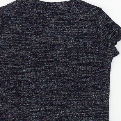 F&F  Girls Blue   Basic T-Shirt Size 4-5 Years