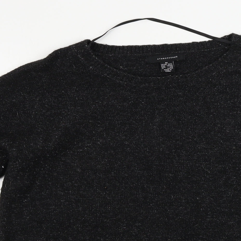 Womens UK Size M Atmosphere Black Pullover Jumper