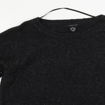 Womens UK Size M Atmosphere Black Pullover Jumper