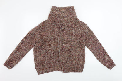 Womens UK Size 14 Marks and Spencer Pink Cardigan Jumper