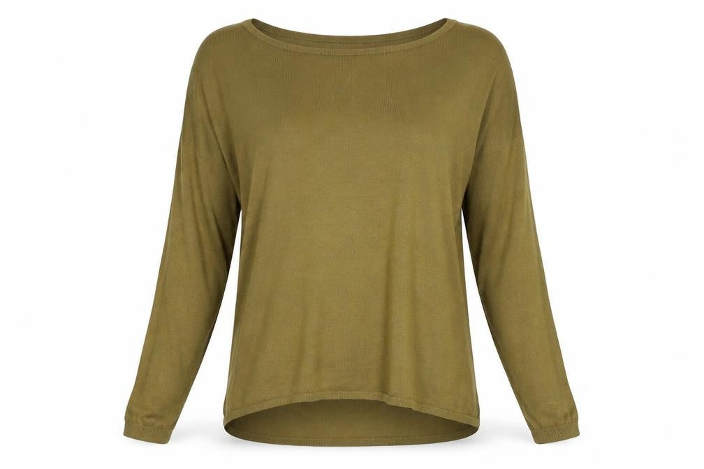 Womens UK Size XS H&M Green Pullover Jumper