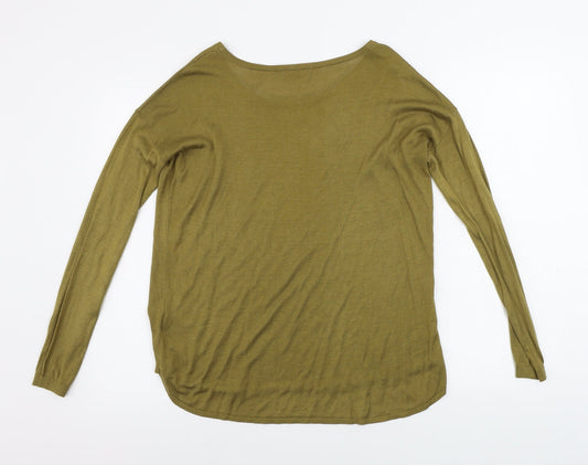 Womens UK Size XS H&M Green Pullover Jumper