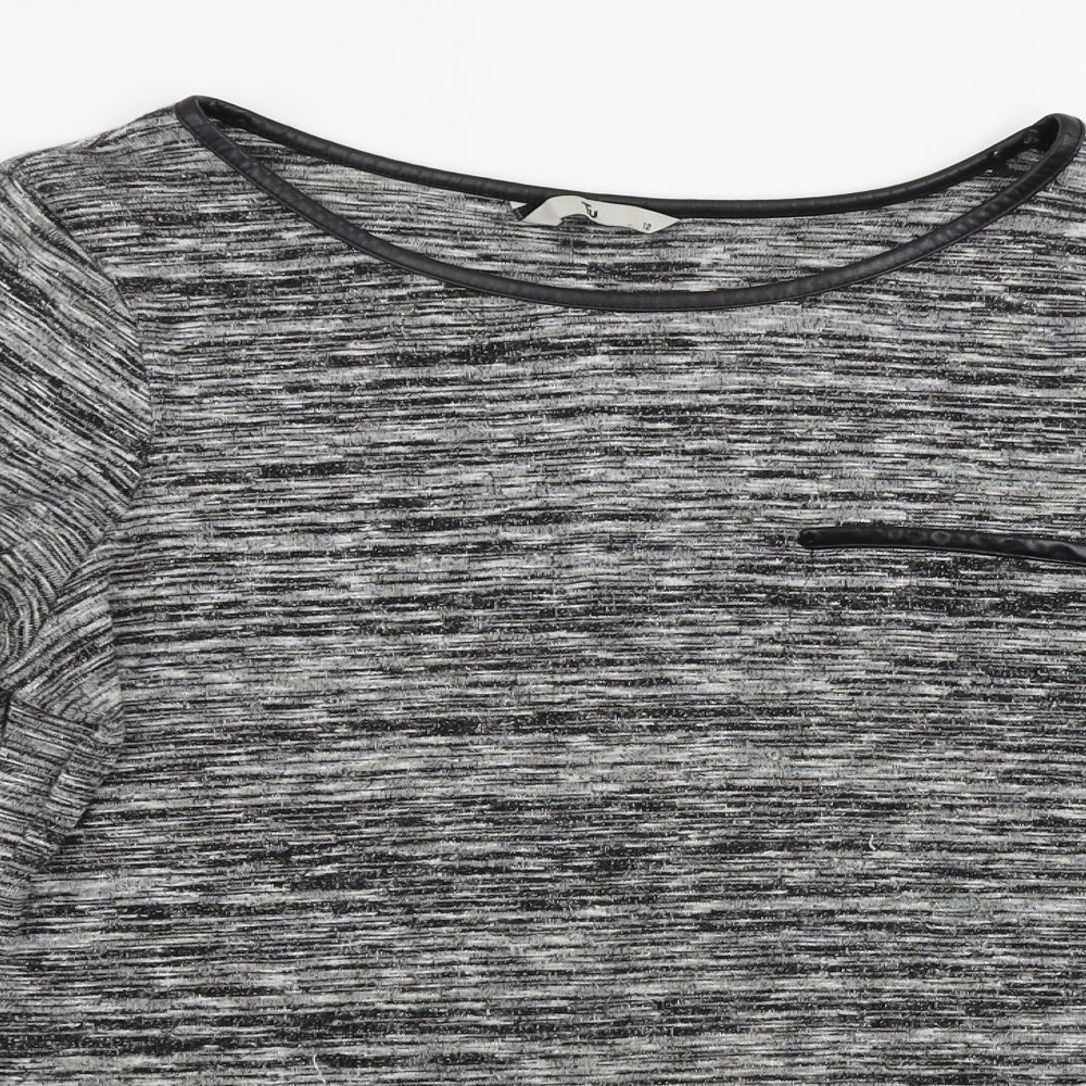 TU Womens Grey   Pullover Jumper Size 12