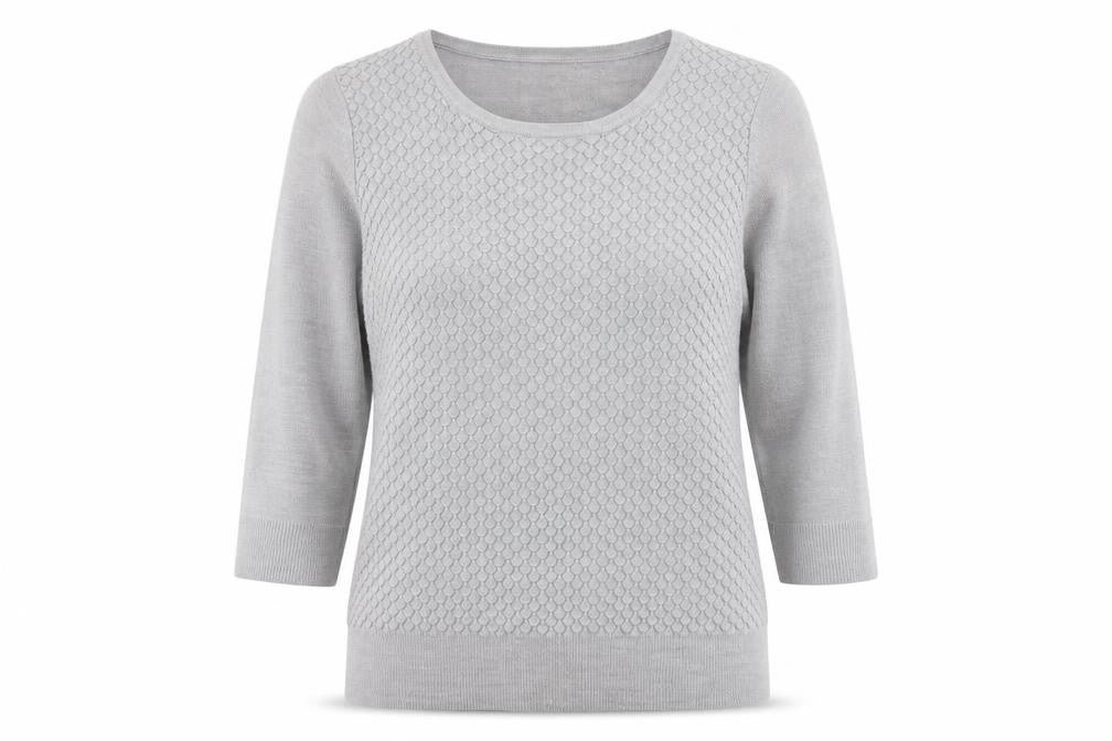 Womens UK Size 14 Marks and Spencer Grey Pullover Jumper